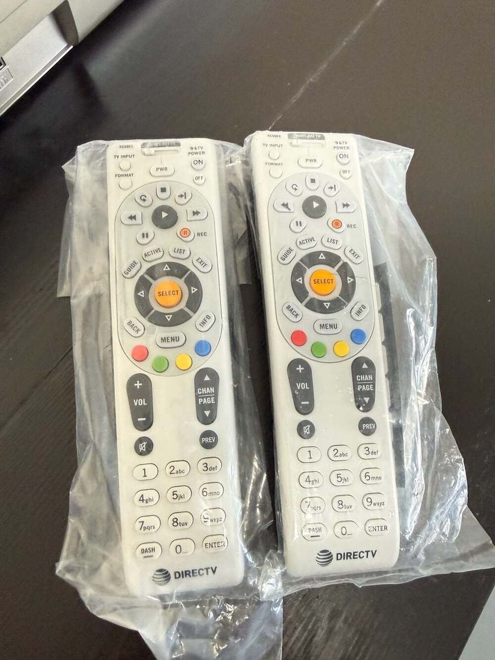 2x DirecTV RC66RX Universal Remote Control Lot